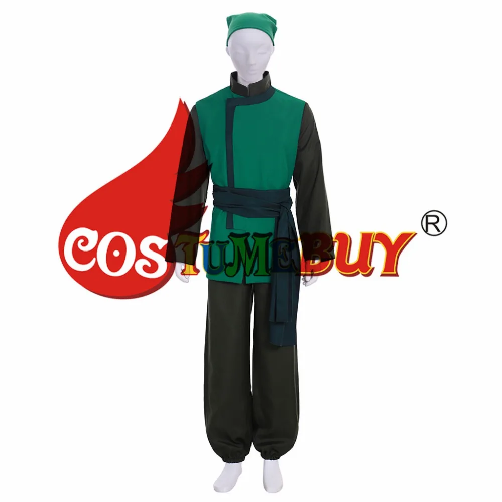 CostumeBuy Аватар Последний самолет капуста купец костюм с поясом шляпа взрослых мужчин Хэллоуин Карнавал косплей индивидуальный заказ