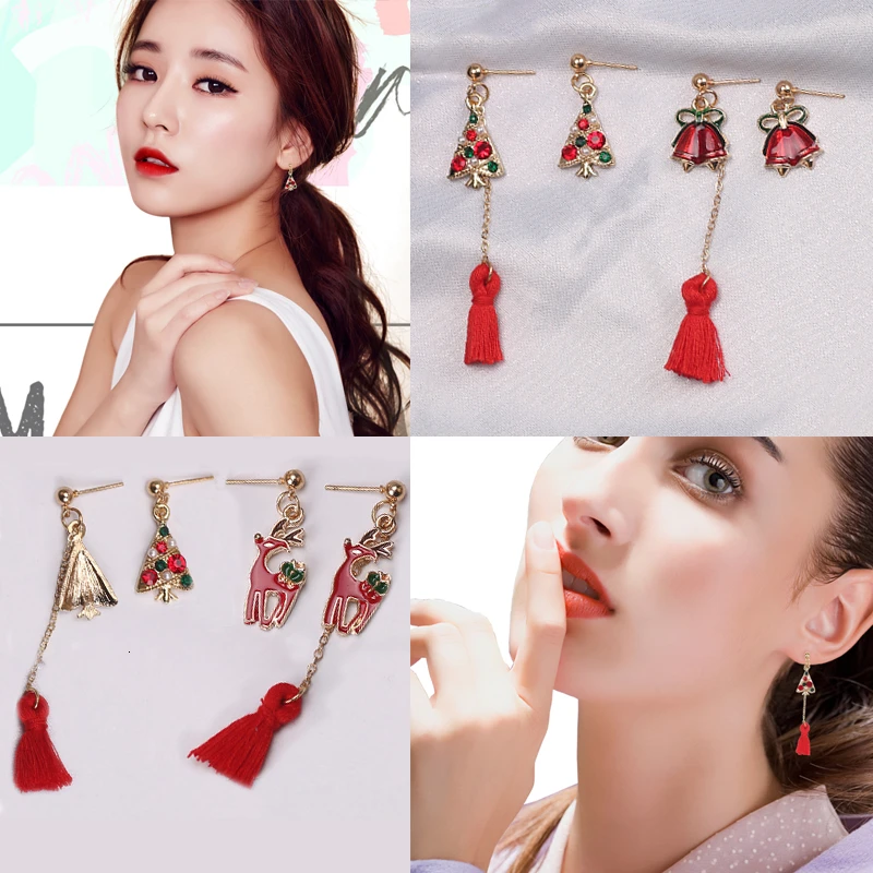 Сделай Сам милая деталь для женщин девочка лось дерево подвеска цепочка кисточки