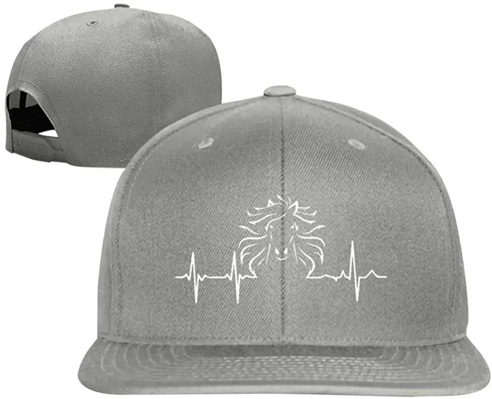 Лошадь сердцебиение бейсболки унисекс Мода Регулируемый взрослых Snapback шапки