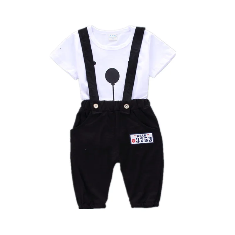 

New Summer Baby Boys Clothing Children Cartoon Pattern T Shirt Shorts 2Pcs/sets Toddler Casual Clothes Suit Kids Outing Costume