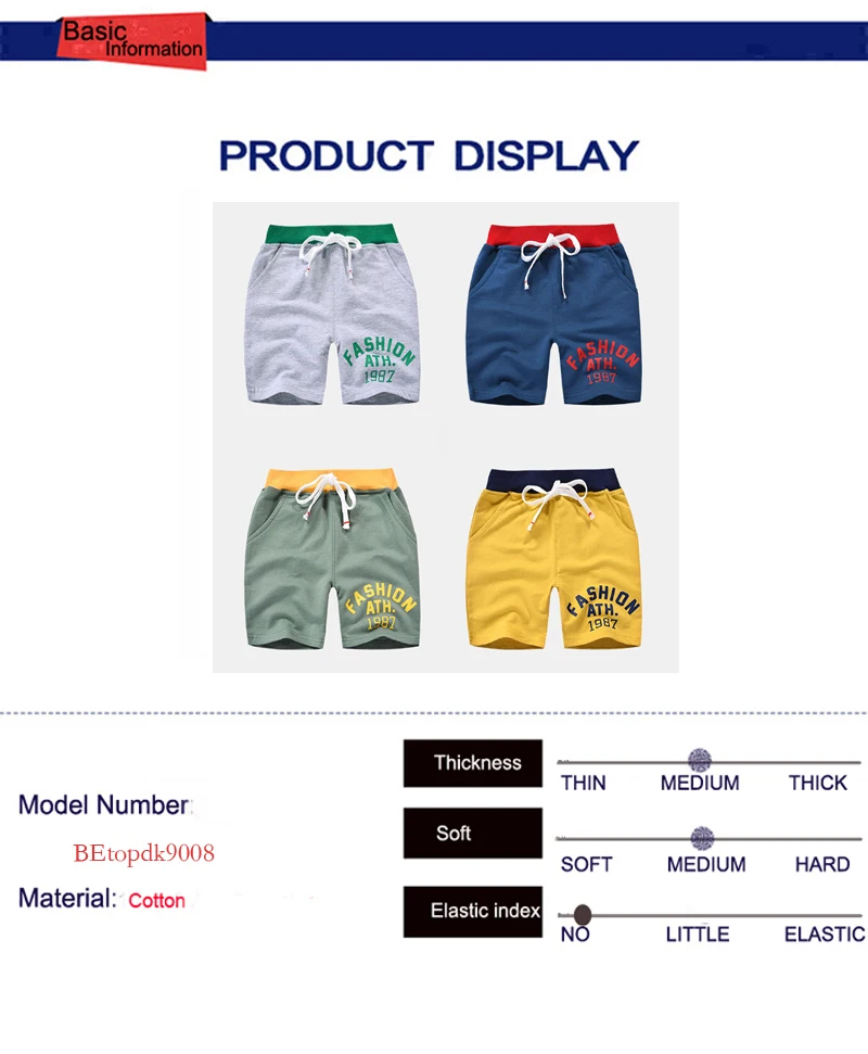 TUONXYE Children Boys Shorts Solid Color Teenager and Belt Pants Toddler Leisure Cotton Knitting Sport Beach Clothing 5