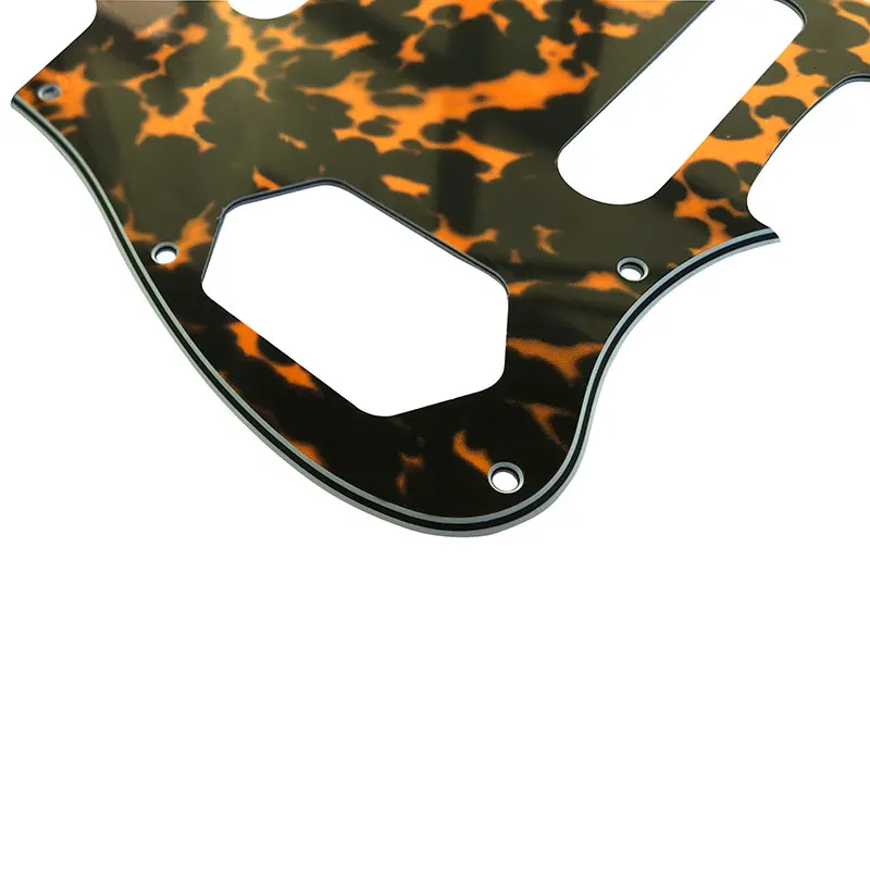 Pleroo гитара pickgaurd для леопардовой печати 10 дырочек США Jaguar Гитара Pickguard царапина пластина гитарные части