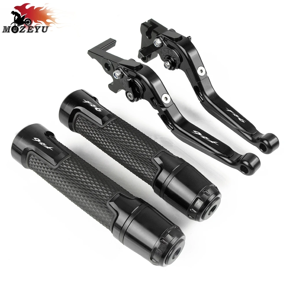 Для YAMAHA FZ6R 2009- 2013 2012 2011 2010 мотоциклетные ручки тормоза и сцепления, обработанные на станке с ЧПУ и рукоятка ручки велосипеда с FZ6R fz6r
