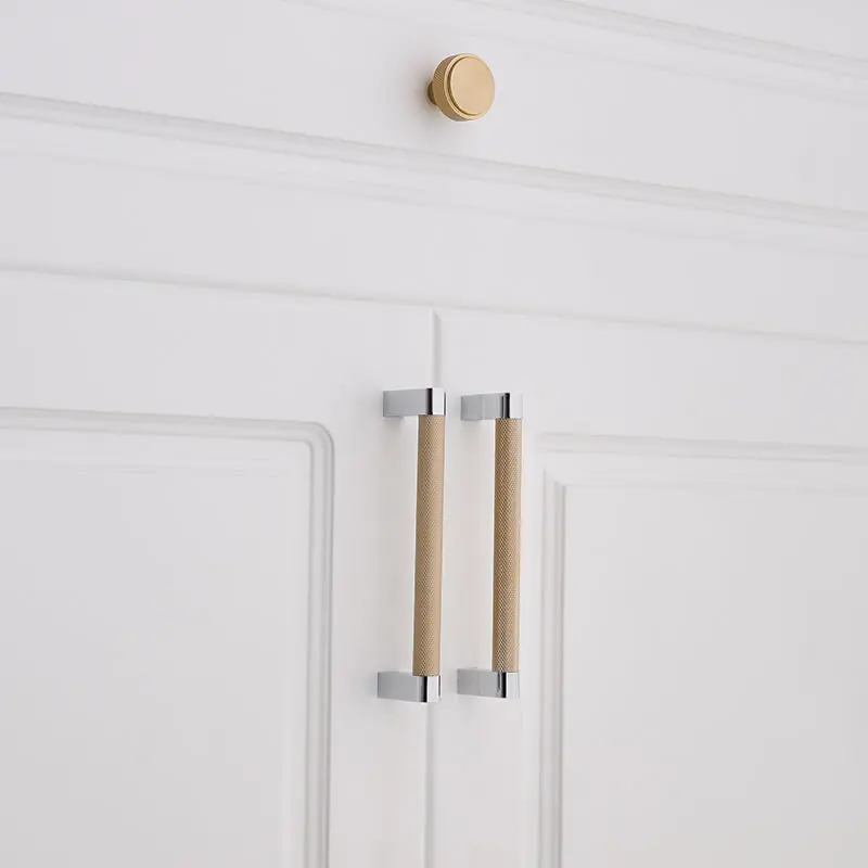 Черные ручки из алюминиевого сплава/накатанные/текстурированные современные