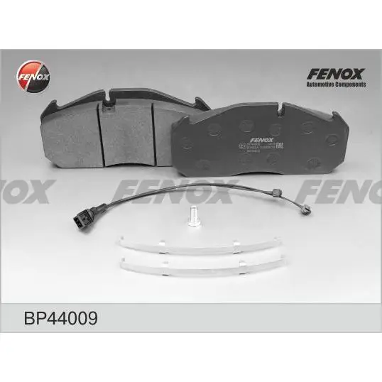 Колодки торм.пер.MERCEDES, RVI, MAN, Meritor D 3, 96 FENOX BP440