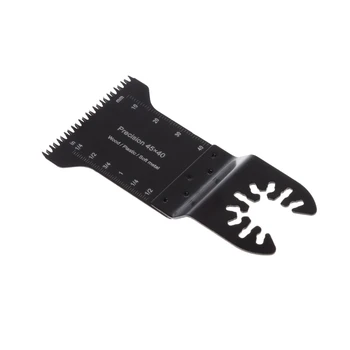 

High quality 1 pc 45mm Quick Release HCS Black Oscillating Multitool Japanese Teeth Saw Blade