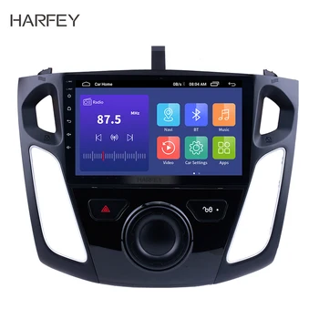 

Harfey Car Navi Android8.1 GPS 9" HD Stereo for Ford Focus 2011 2012-2015 support OBD2 DVR SWC Bluetooth WIFI USB Mirror Link