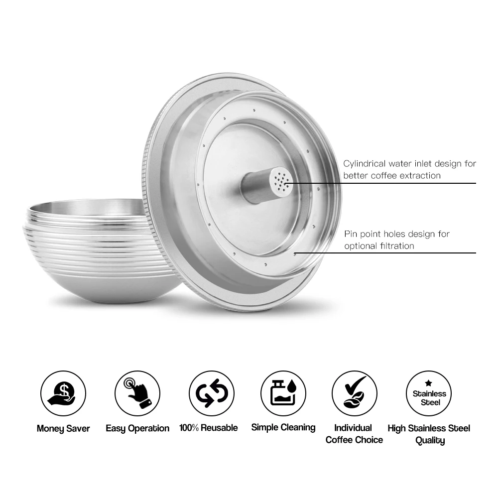 Icafilas For Nepsresso Vertuo Refill 