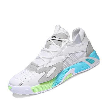 

solid masculino on shoe slip Men spring leisure fashion shoes mens comfortable sneakers mesh trainers sneakers-for-men man de