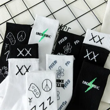 

Cute Kawaii Cartoon Harajuku Winter Couple Cotton Socks Autumn Japanese Funny Happy Casual Happy Women Socks Gifts for Men Sock