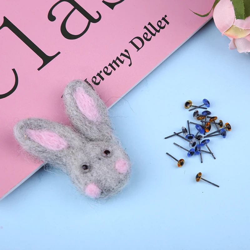 150pcs 2/3/4/5 mm colorful Plastic Doll Eyes Safety Eyes Needle Felting for Bears Animals Dolls Accessories