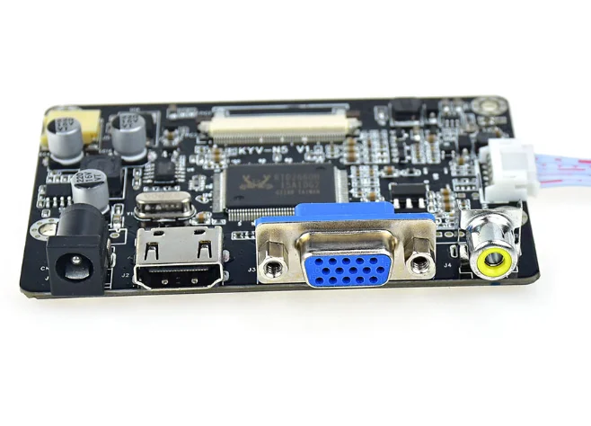 VGA HDMI AV LCD Ʈѷ , 640x480 AT050TN22 LCD ȭ ü, 5 ġ ZJ050NA-08C, Ʈ 2 