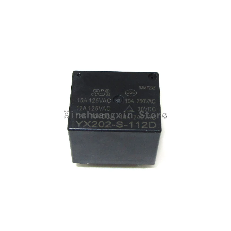 YX202-S-112D 112DM 112DMF 4PIN/5PN 15A 12VDC Power rice cooker kettle general relay Form-A/Form-C power relay 2 pieces