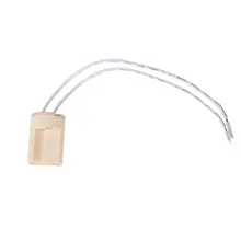 G9 держатель лампы тефлоновый провод Светильник разъем кабеля Держатель База Светодиодный галогенная лампа Длина 15 см конвертер керамический адаптер