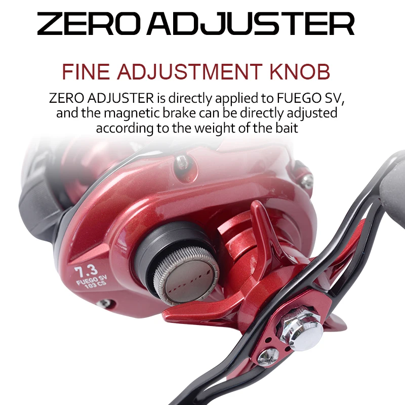 Original DAIWA FUEGO SV CS 103H/103HL/103SH/103SHL Baitcasting