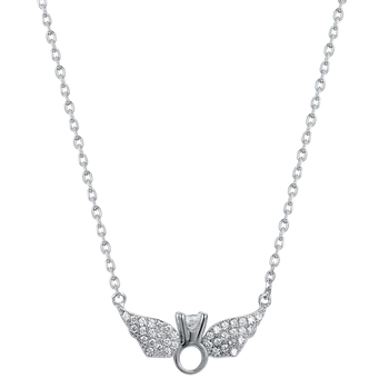 

Fahmi 2020 New Popular 100% 925 Sterling Silver Necklace3-30 High Quality Original Jewellery For Women Party Wedding Gift