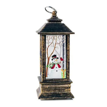 

Holiday LED Lantern Light Xmas Home Desktop Ornament Display Accessory