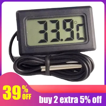 

High-quality Temperature Adjustable Controller Automatic Thermostat Incubator Control New LCD Digital Mini Thermometer
