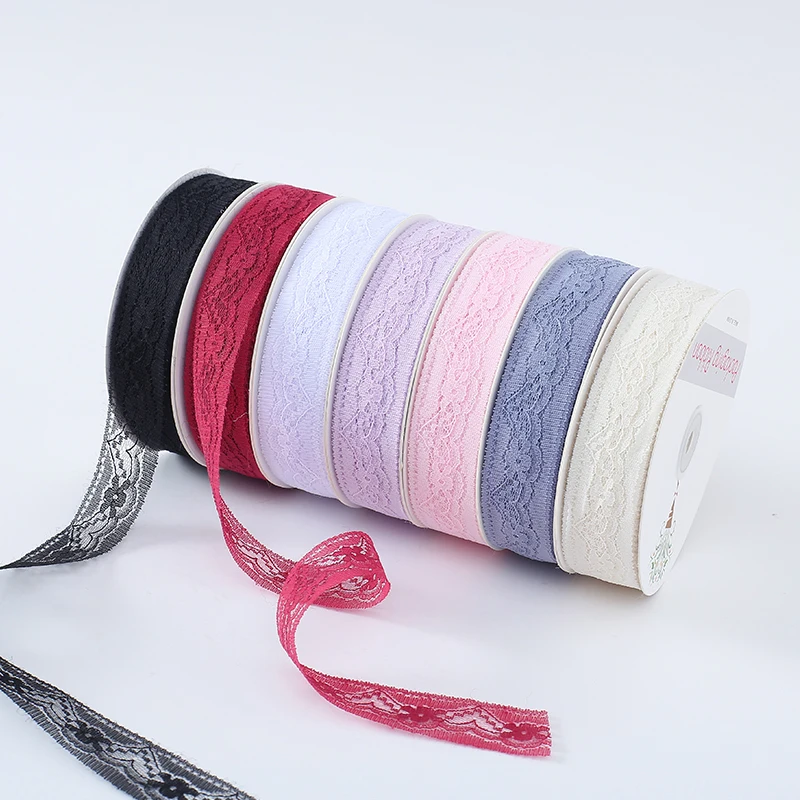 30 мм 50 ярдов кружева полые пряжи ленты Yarn1." Цветы Кружева ручной работы бантом атласная лента DIY Riband аксессуары для одежды