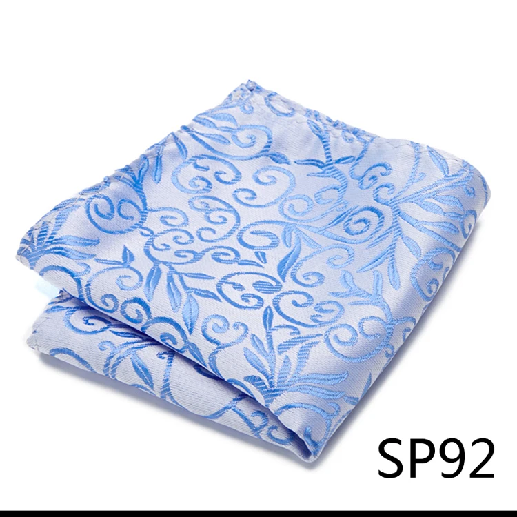 Newest style  Brand Factory Sale Top grade  Pocket Square Paisley Dropshipping Clothing accessories Memorial Day Fit Workplace