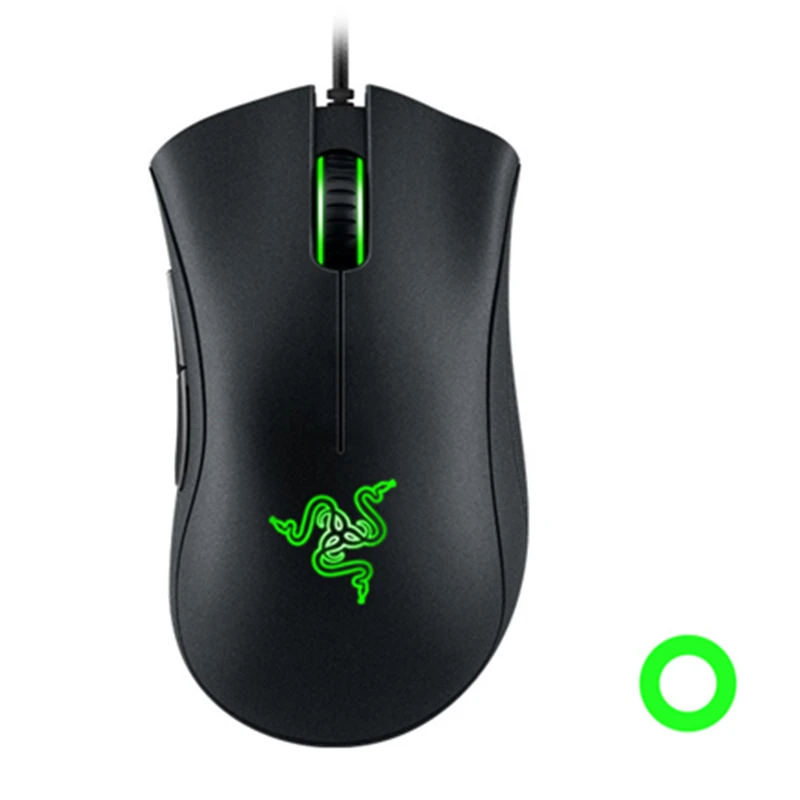 Mouse com Fio Razer Original Deathadder Essencial com Fio Gaming Mouse Mice 6.400 Dpi Sensor Óptico Botões Independentes para Laptop pc Gamer - Imagem 2