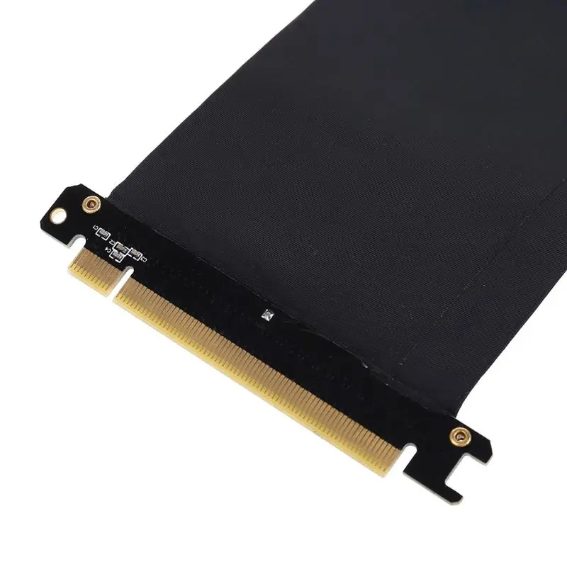 Высокая скорость PC видеокарты PCI Express 3,0 16x гибкий соединительный кабель Riser Card расширение порт адаптер для GPU