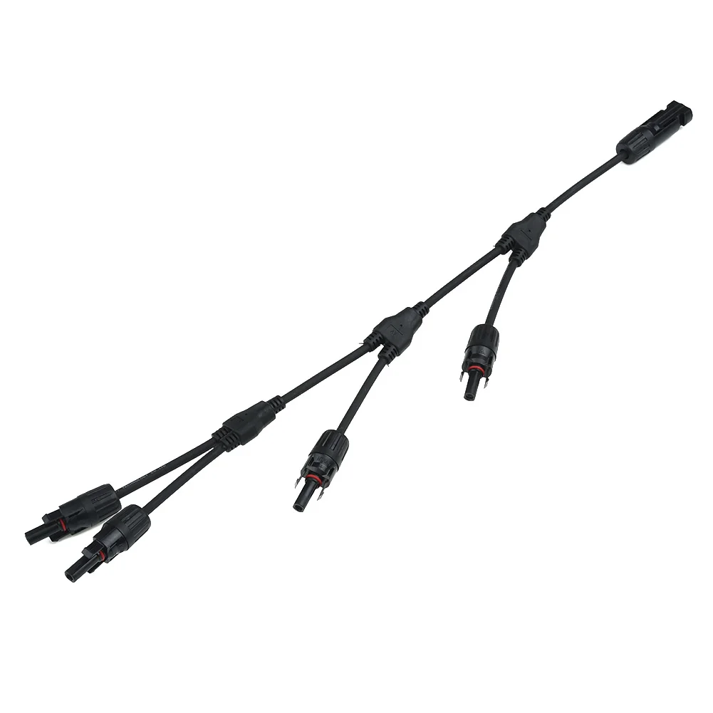 T сплиттер Кабельный соединитель автоматический ремонт части замка DC1000V 30 см 1