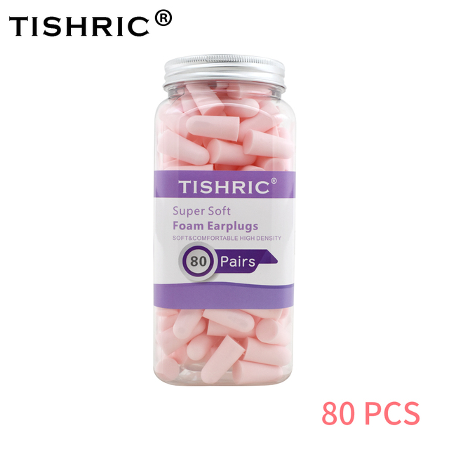 Pairs Sponge Sleeping Ear Plugs Earplugs Anti-noise Ear Plugs Noise Reduction Rate 35.5db Ear Protection