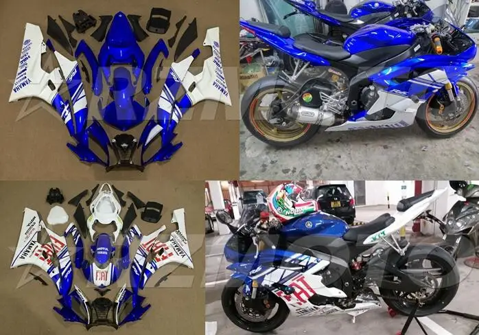 Мотоциклетный обтекатель abs комплект для SUZUKI GSXR600 750 K8 углеродное волокно узор переводная вода печать ACEKITS Магазин № 0127