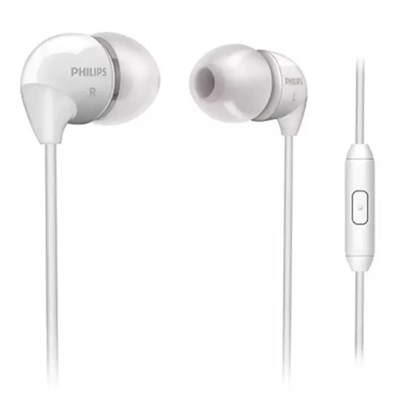 gray Philips SHE3590 профессиональные наушники-вкладыши с многоцветным выбором стерео Бас Наушники Проводная гарнитура для LG официальный тест - Color: gray