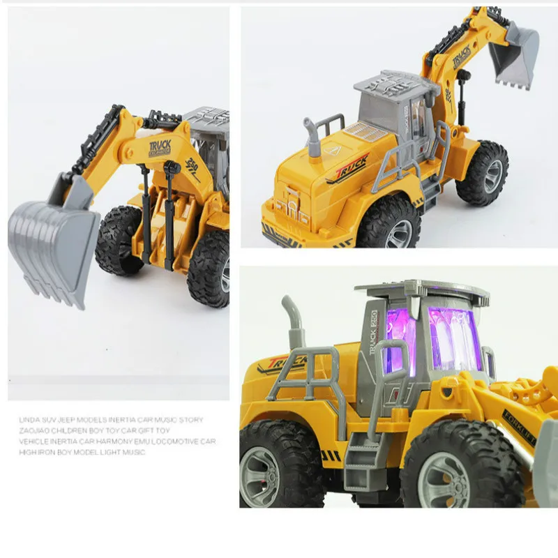 1: 30 High Speed Rc Car Wireless Remote Control Excavator Construction Vehicle Bulldozer Remote Control Car Toys for Children