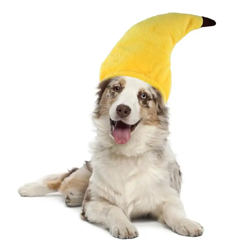Cute Banana Shape Pet Hat Cosplay Funny 