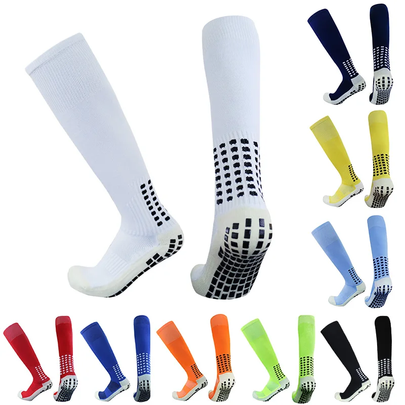 

Long Football Socks Multiple Colors Sports Anti Slip Grip Rugby Men and Women Soccer Socks