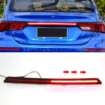 

Car Flashing 1Pcs For KIA K3 Cerato 2019 2020 Rear Bumper trunk taillight LED rear fog lamp brake light car accessories taillamp