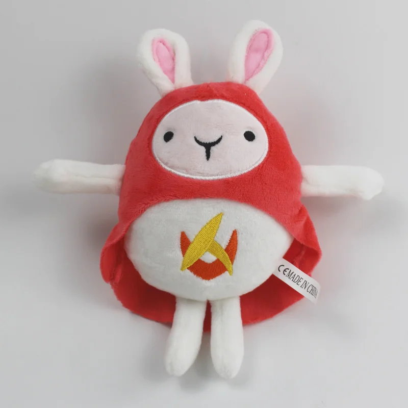 Bing Bunny плюшевая игрушка Sula Flop Hoppity Voosh Bing coco животные друг Мягкая кукла Peluche Игрушки для детей на день рождения рождественские подарки - Цвет: Red cloak 20cm