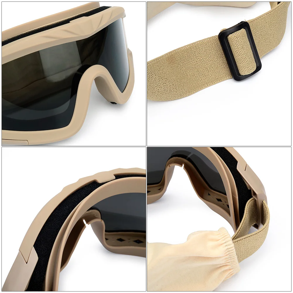 For Motorcycle Goggles Shooting Glasses Motorcycle Windproof Wargame Goggles Motorcycle Glasses Motorcycle Accessories