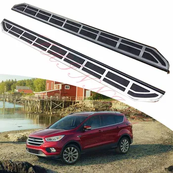 

KINGCHER Fit For Ford Escape 2012-2020 Running Boards Side Step Nerf Bar Aluminium