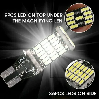 

Error-free Taillight 12V-24V White Canbus Aluminum Replacement 2pcs Car