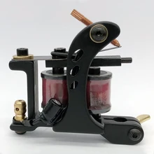 5 цветов Профессиональные катушки татуировки машина 10 основы катушки чугунные ручной работы татуировки пистолеты машина для Liner Shader