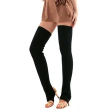 Женские высокие сапоги до бедра; вязаный свитер; гетры; носки; обувь для езды на сапоги из замши or мягкие сапоги носки