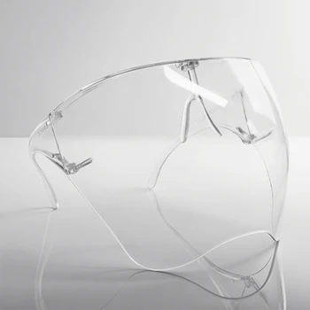 

Transparent Anti-fog Anti-Oil Splatter Face Shield Mask Safety Face Protection