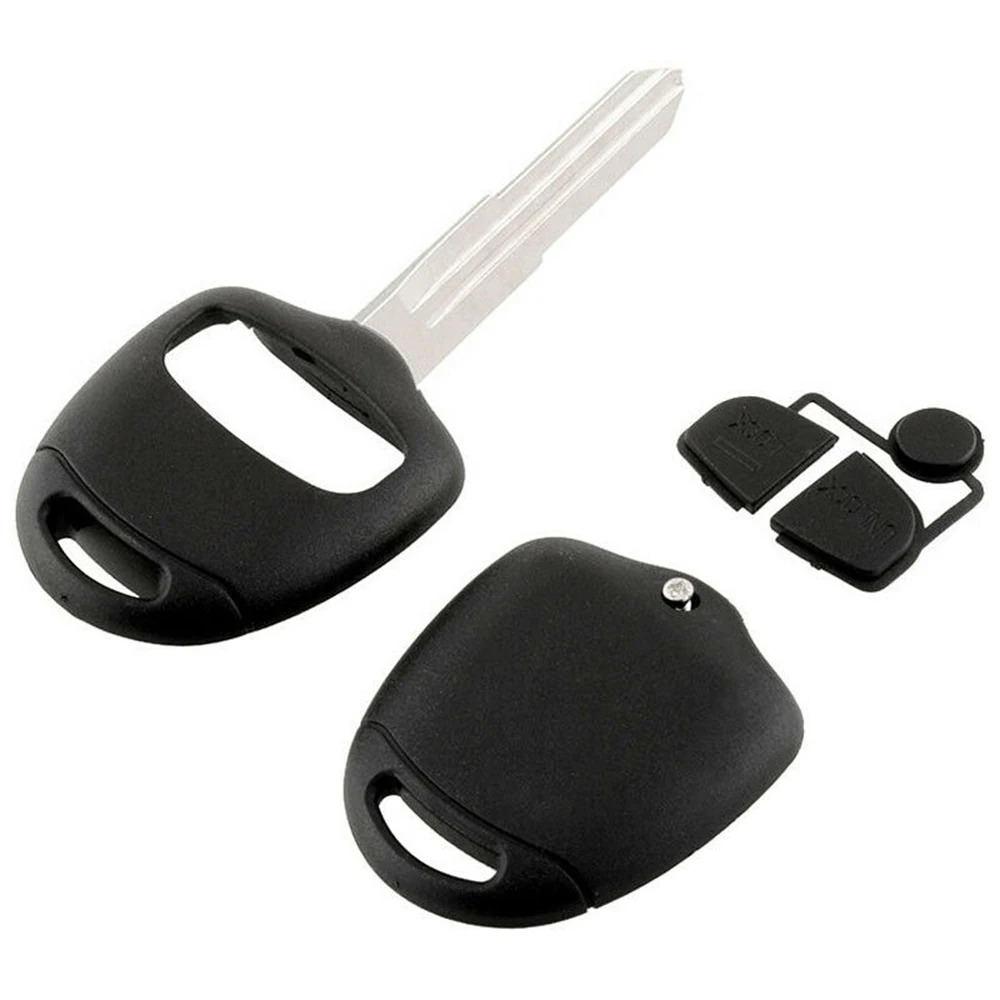 

Fits for Mitsubishi Pajero Lancer Evolution Grandis Outlander Car Key Shell 2 Buttons Remote Control Key Case Cover