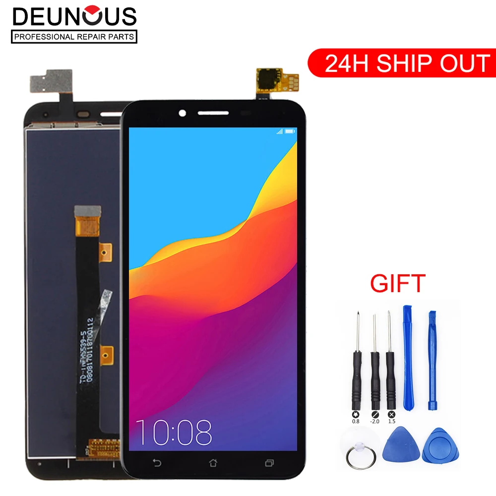 

Tested 1920x1080 LCD For 5.5" ASUS Zenfone 3 Max ZC553KL LCD Display Touch Screen Digitizer Assembly Zenfone 3 Max Replacement