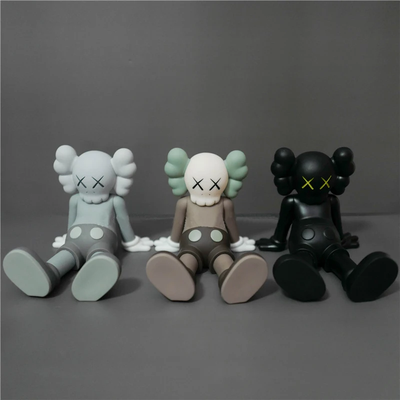 

New Bear Bricklys Hot Sale 17cm Action Figures Blocks Bears Companion PVC Dolls Collectible Models Toys