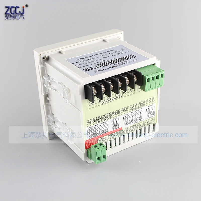Однофазный Ватт метр ваттметр AC450V 5A цифровой ватт панель метр