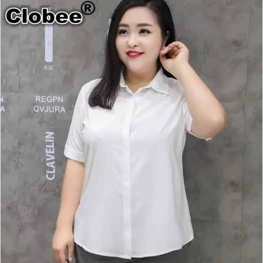 Женские рубашки 9XL 8XL 7XL 6XL 5XL blusa social feminina 2020 офисная рубашка белая блузка Женская