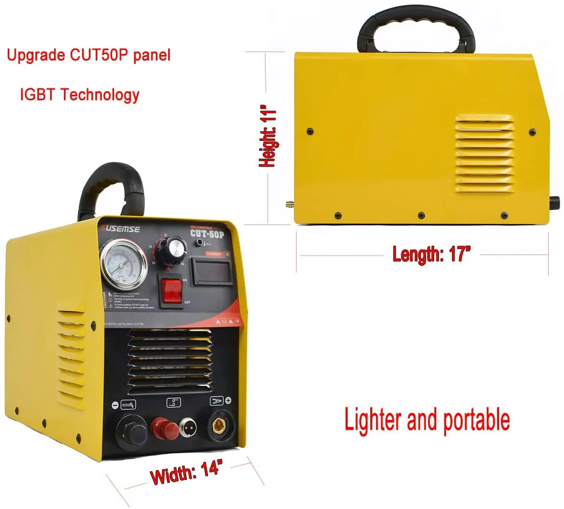 Air Plasma Cutter CUT50P Pliot Arc CNC Welding Machine DC Inverter Welding Equipment 110/220v 4