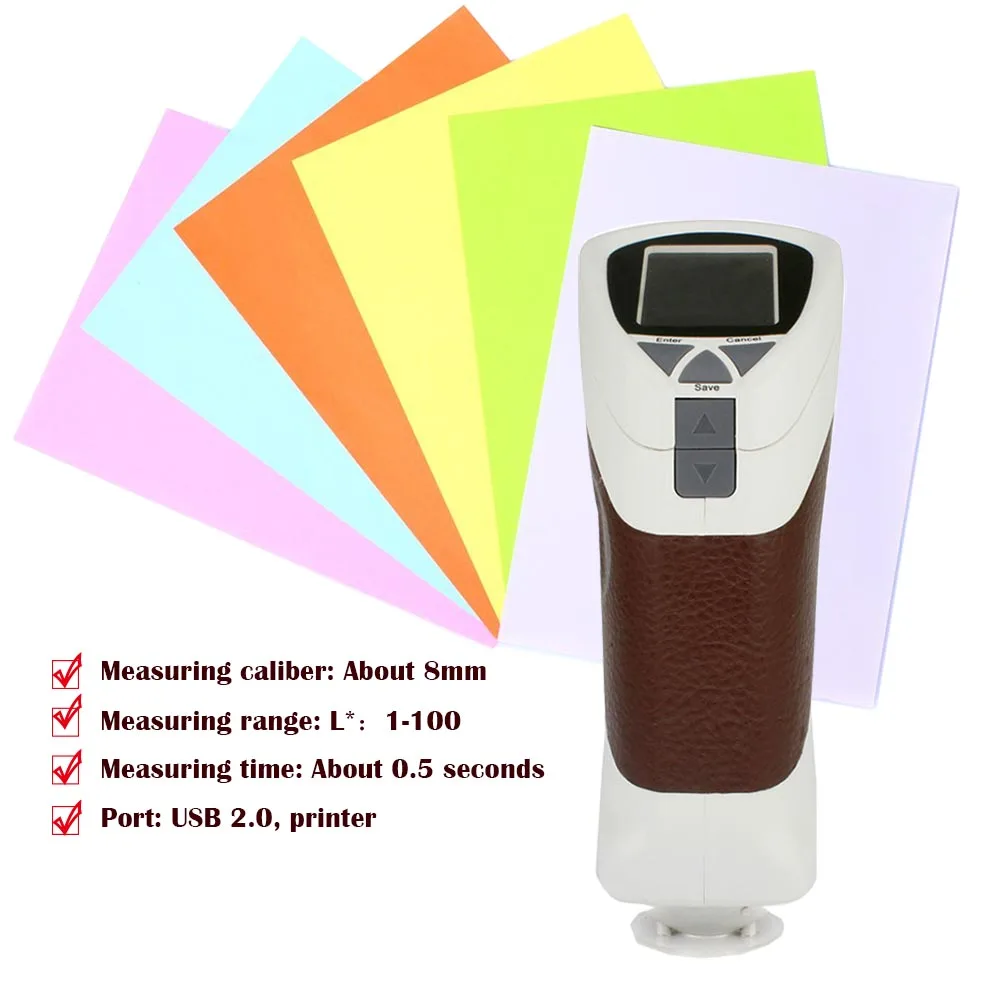 Portable Accurate Colorimeter Color Difference Meter Tester Sci Lab Lch