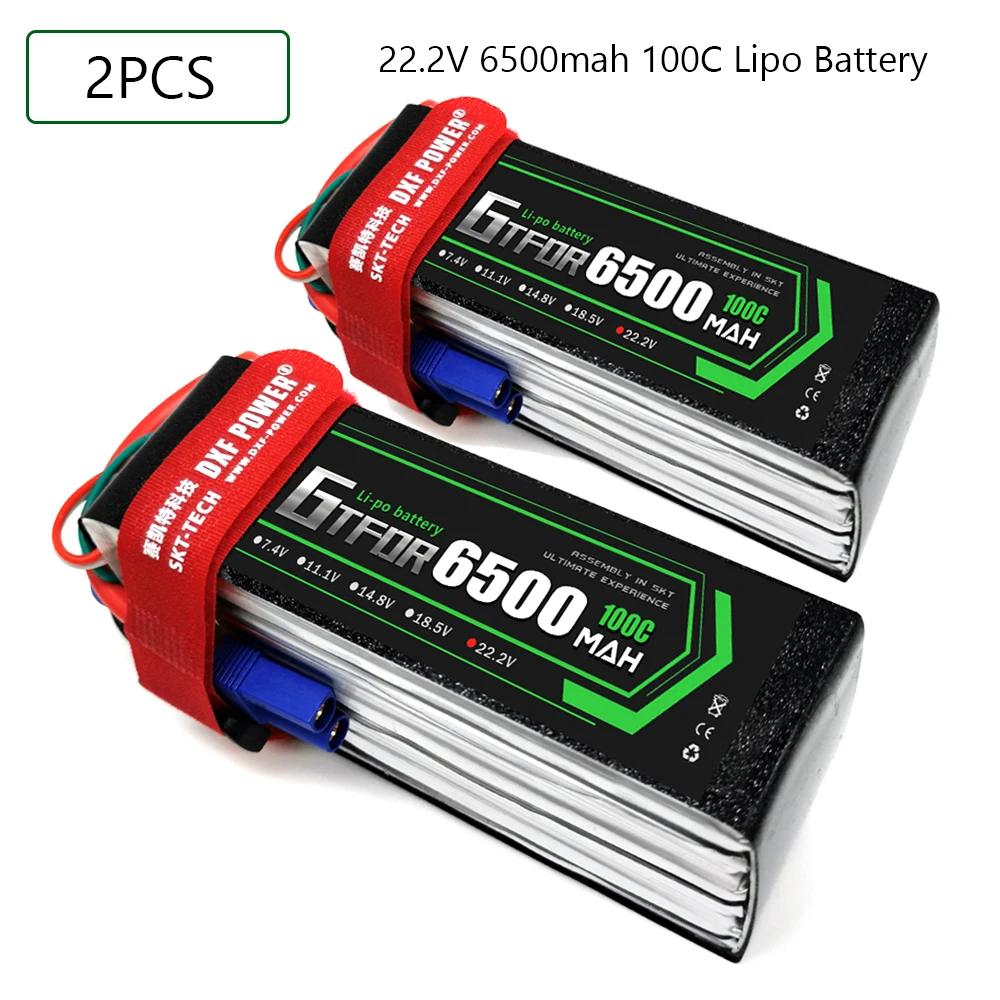 GTFDR 6S 22 2 V 6500mah 100C-200C Lipo батарея XT60 T Deans XT90 EC5 для FPV Дрон самолет гоночный автомобиль