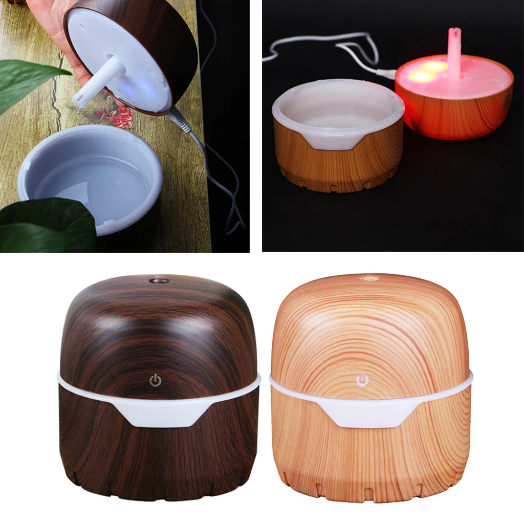 Electric Air Diffuser Aroma Oil Humidifier Night Light Relaxing 